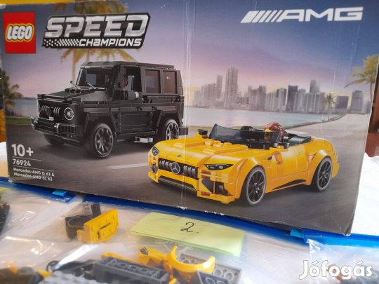 LEGO 76924 Speed Champions - Mercedes-AMG G 63 és Mercedes-AMG SL