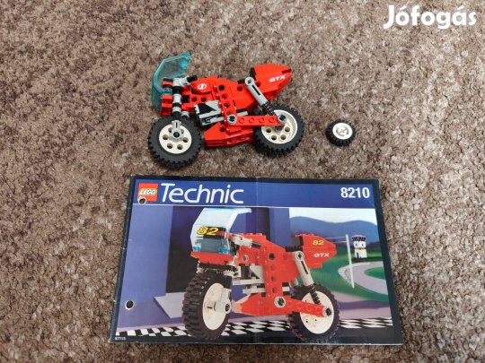 LEGO 8210 Technic - Nitro Gtx Bike leírással hiánytalan 2000