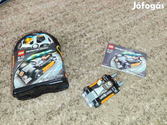 LEGO 8661 Racers - Carbon star dobozzal, leírással hiánytalan 1250