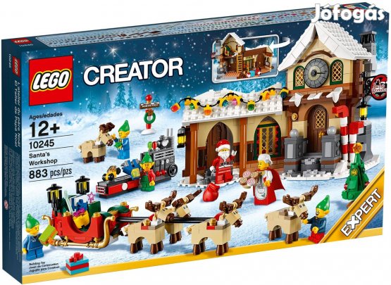 LEGO Advanced Models 10245 Santa's Workshop új, bontatlan