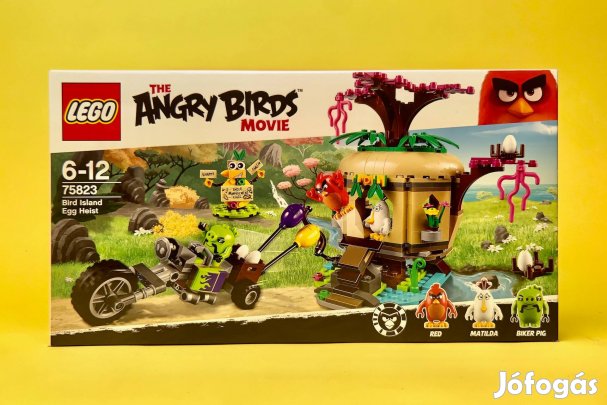 LEGO Angry Birds 75823 Új, Bontatlan, Hibátlan doboz