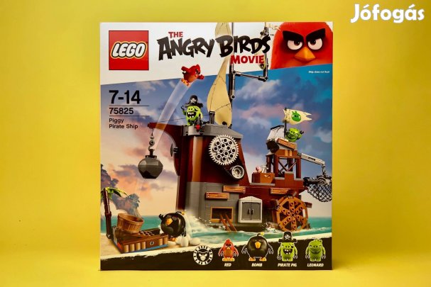 LEGO Angry Birds 75825 Új, Bontatlan, Hibátlan doboz