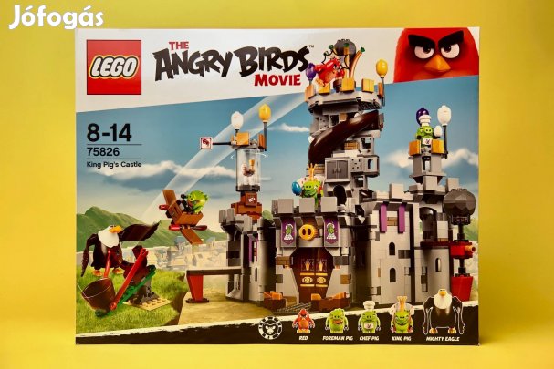 LEGO Angry Birds 75826 Új, Bontatlan, Hibátlan doboz
