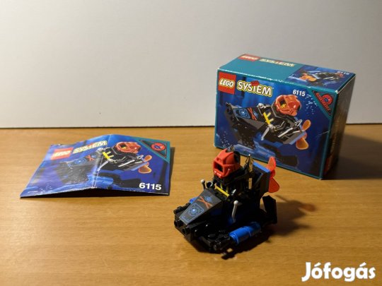 LEGO Aquazone: Shark Scout (6115), teljes szett+doboz+útmutató