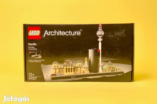 LEGO Architecture 21027 Új, Bontatlan, Hibátlan doboz