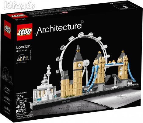 LEGO Architecture 21034 London új, bontatlan