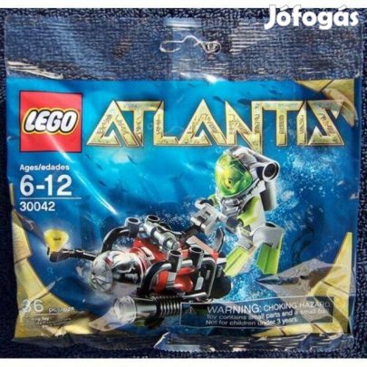 LEGO Atlantis - 30042 - mini Búvárhajó - Új Bontatlan (_)