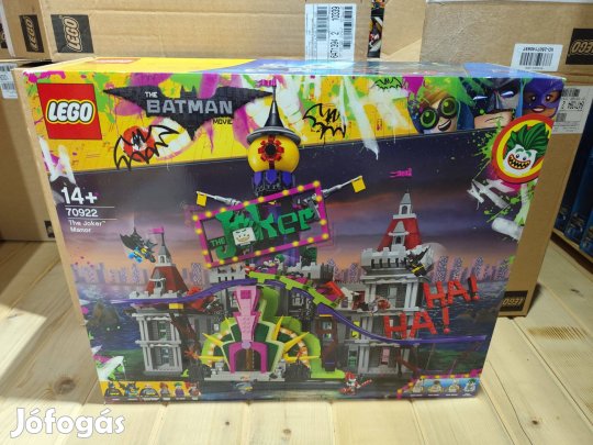 LEGO Batman Movie 70922 The Joker Manor új, bontatlan utánvét