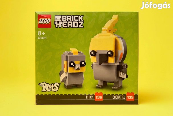 LEGO Brickheadz 40481 Új, Bontatlan, Hibátlan doboz