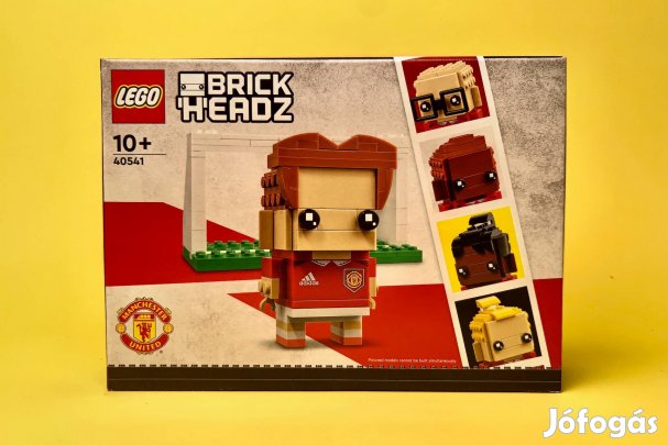 LEGO Brickheadz 40541 Manchester United Go Brick Me, Új, Bontatlan
