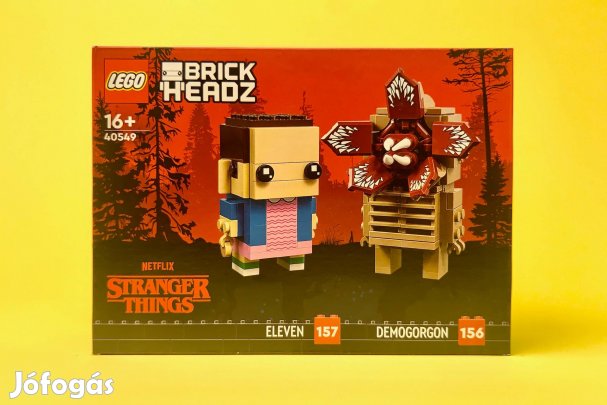 LEGO Brickheadz 40549 Demogorgon & Eleven, Új, Bontatlan
