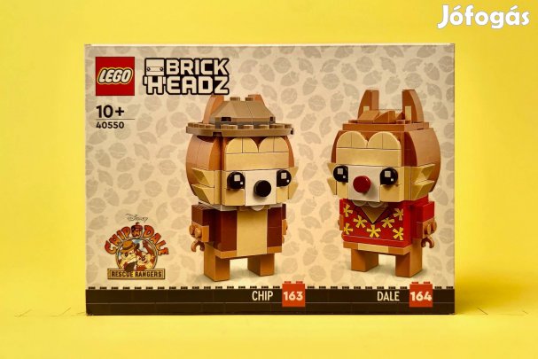 LEGO Brickheadz 40550 Chip & Dale, Új, Bontatlan