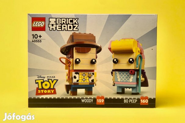 LEGO Brickheadz 40553 Woody and Bo Peep, Új, Bontatlan