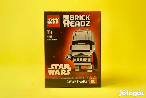 LEGO Brickheadz 41486 Captain Phasma, Új, Bontatlan