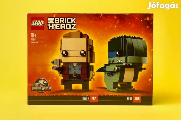 LEGO Brickheadz 41614 Owen & Blue, Új, Bontatlan