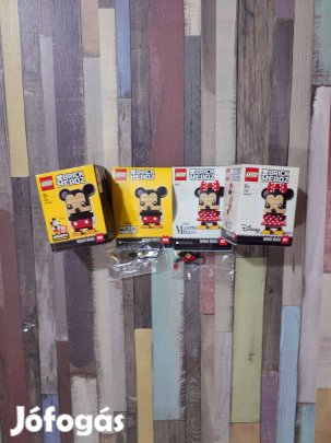 LEGO Brickheadz - Mickey egér (41624) és Minnie egér (41625)
