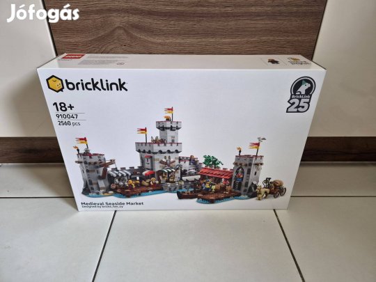LEGO Bricklink - Középkori piac a kikötőben 910047 bontatlan, új