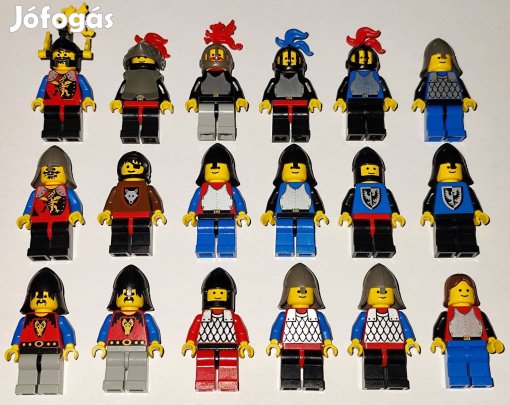 LEGO Castle, Pirates, Space, Town és Sports minifigurák