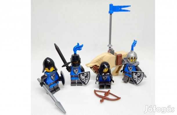 LEGO Castle - Black Falcon - Falcon 3. csapat - 4db figura + ló - Új