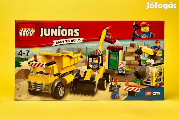 LEGO City 10734 Demolition Site, Új, Bontatlan