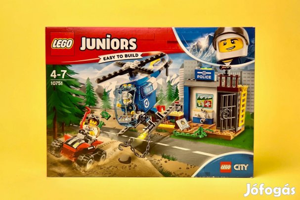 LEGO City 10751 Mountain Police Chase, Új, Bontatlan