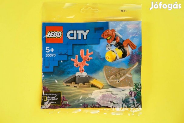 LEGO City 30370 Ocean Diver, Új, Bontatlan