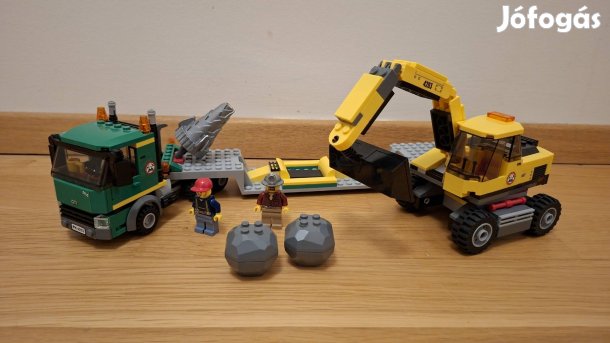 LEGO City 4203 Exkavátor szállító