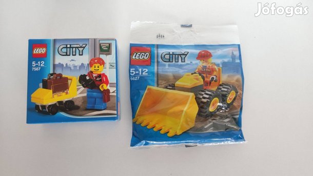 LEGO City 5627 Mini Dozer és 7567 Traveller - Bontatlan