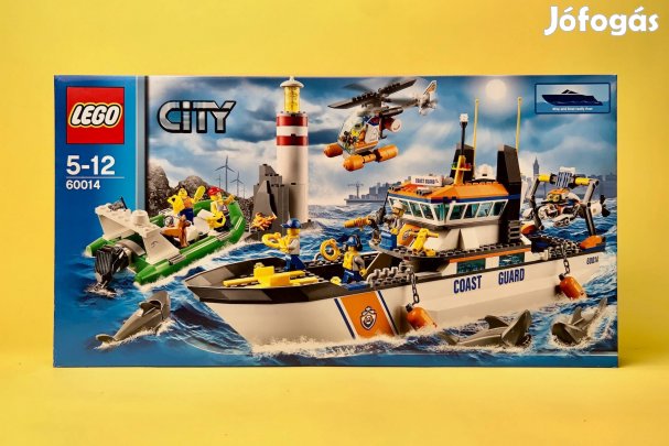 LEGO City 60014 Coast Guard Patrol, Új, Bontatlan