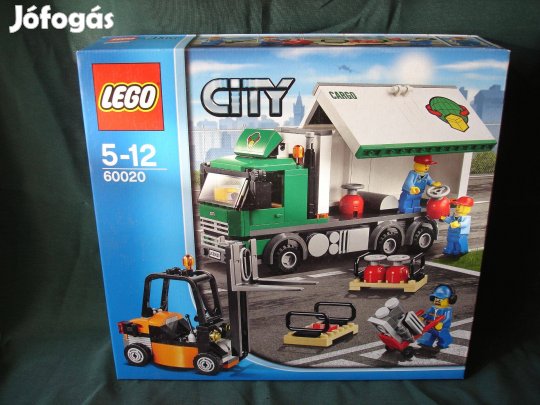 LEGO City 60020 Cargo teherautó és targonca Bontatlan