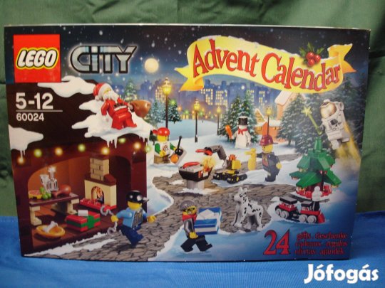 LEGO City 60024 City Advent Kalendárium Bontatlan