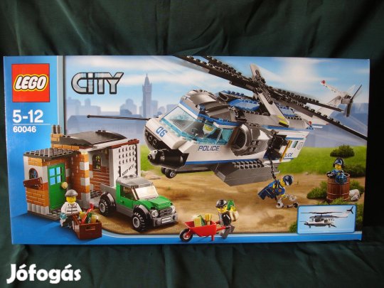 LEGO City 60046 Helikopteres megfigyelés Bontatlan