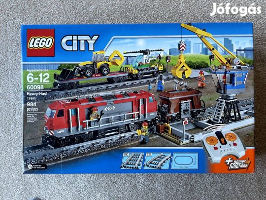 LEGO City 60098 Piros tehervonat Bontatlan