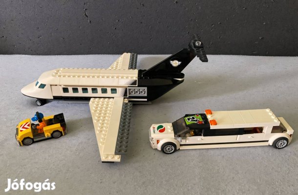 LEGO City 60102 VIP magánrepülőgép hiányzik a hajtómű és 3 figura