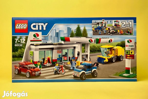 LEGO City 60132 Service Station, Új, Bontatlan