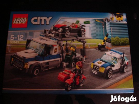 LEGO City 60143 Autószállító kirablása Bontatlan