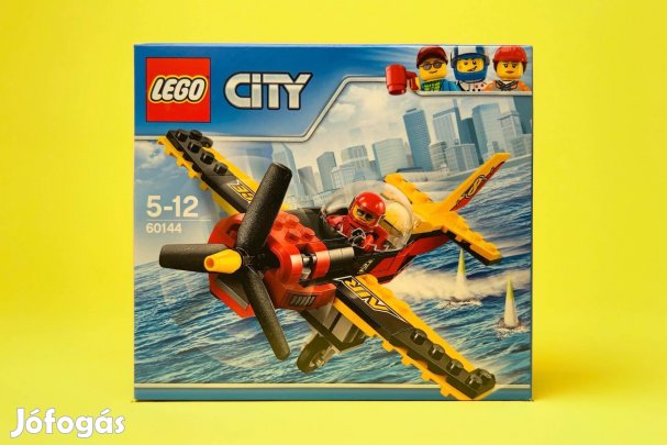 LEGO City 60144 Race Plane, Új, Bontatlan