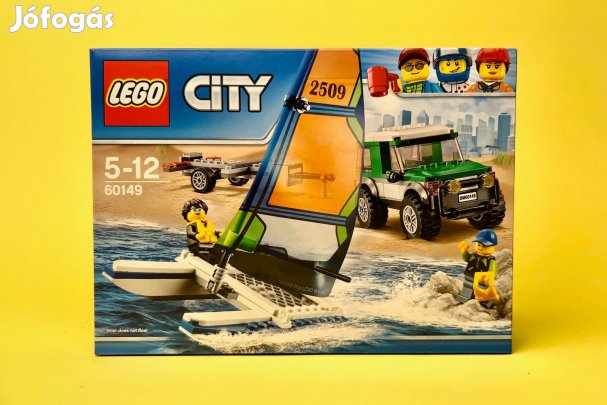 LEGO City 60149 4x4 with Catamaran, Új, Bontatlan