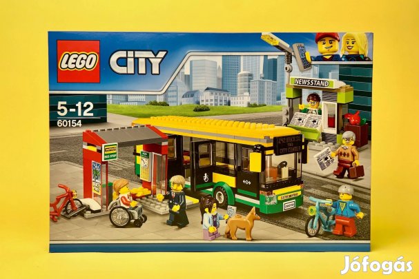 LEGO City 60154 Bus Station, Új, Bontatlan