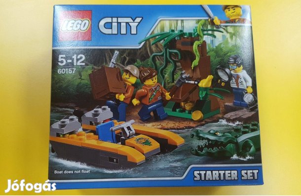 LEGO City 60157 Dzsungel kezdőkészlet Bontatlan