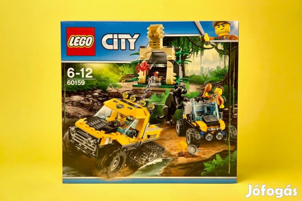 LEGO City 60159 Jungle Halftrack Mission, Új, Bontatlan