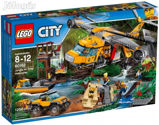 LEGO City 60162 Dzsungel utánpótlás szállító repülő Bontatlan