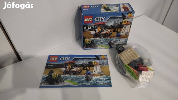 LEGO City 60163 - Parti őrség kezdőkészlet - dobozos, újszerű