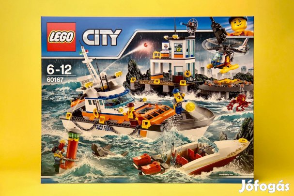 LEGO City 60167 Coast Guard Headquarters, Új, Bontatlan