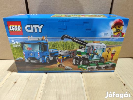 LEGO City 60223 Harvester Transport új, bontatlan