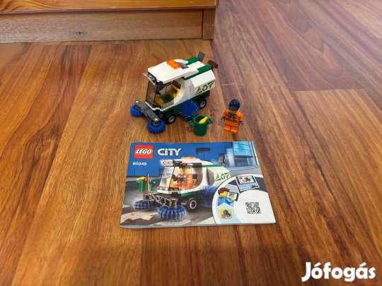 LEGO City 60249 Utcaseprő gép Hiánytalan