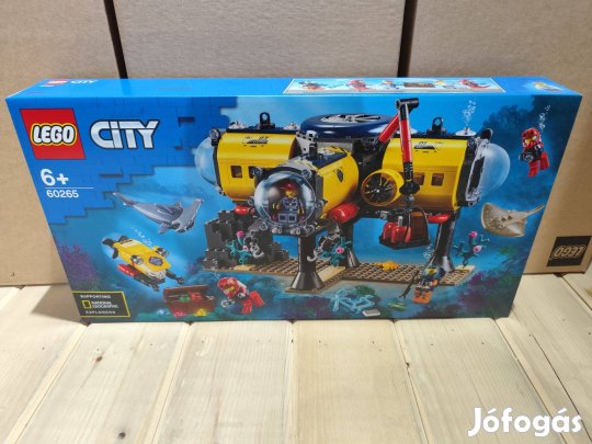 LEGO City 60265 Ocean Exploration Base új, bontatlan utánvét