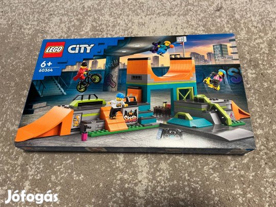 LEGO City 60364 Utcai gördeszkapark