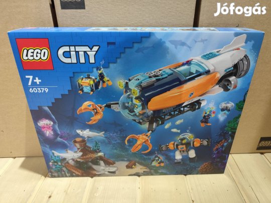 LEGO City 60379 Deep-Sea Explorer Submarine új, bontatlan utánvét