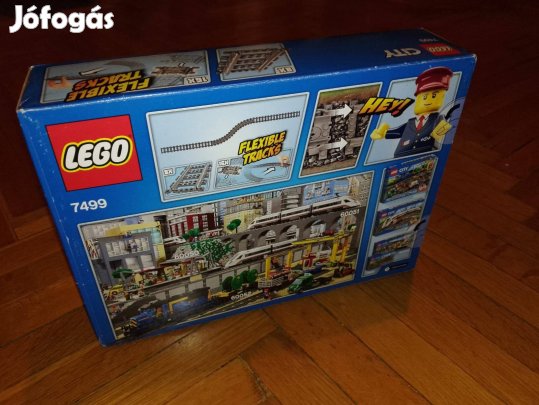 LEGO City 7499 Flexible Tracks Új, bontatlan